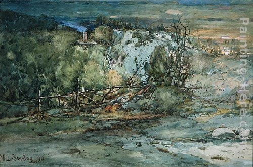 William Louis Sonntag Frontier Cabin